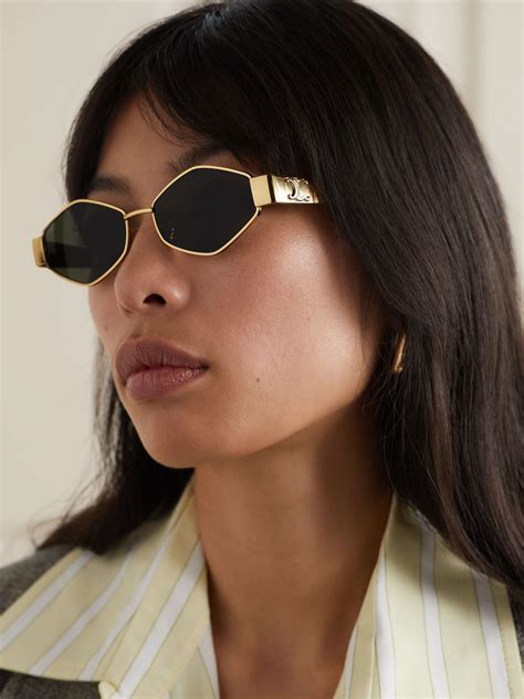 celine gold chain arm sunglasses for sale|Celine usa.